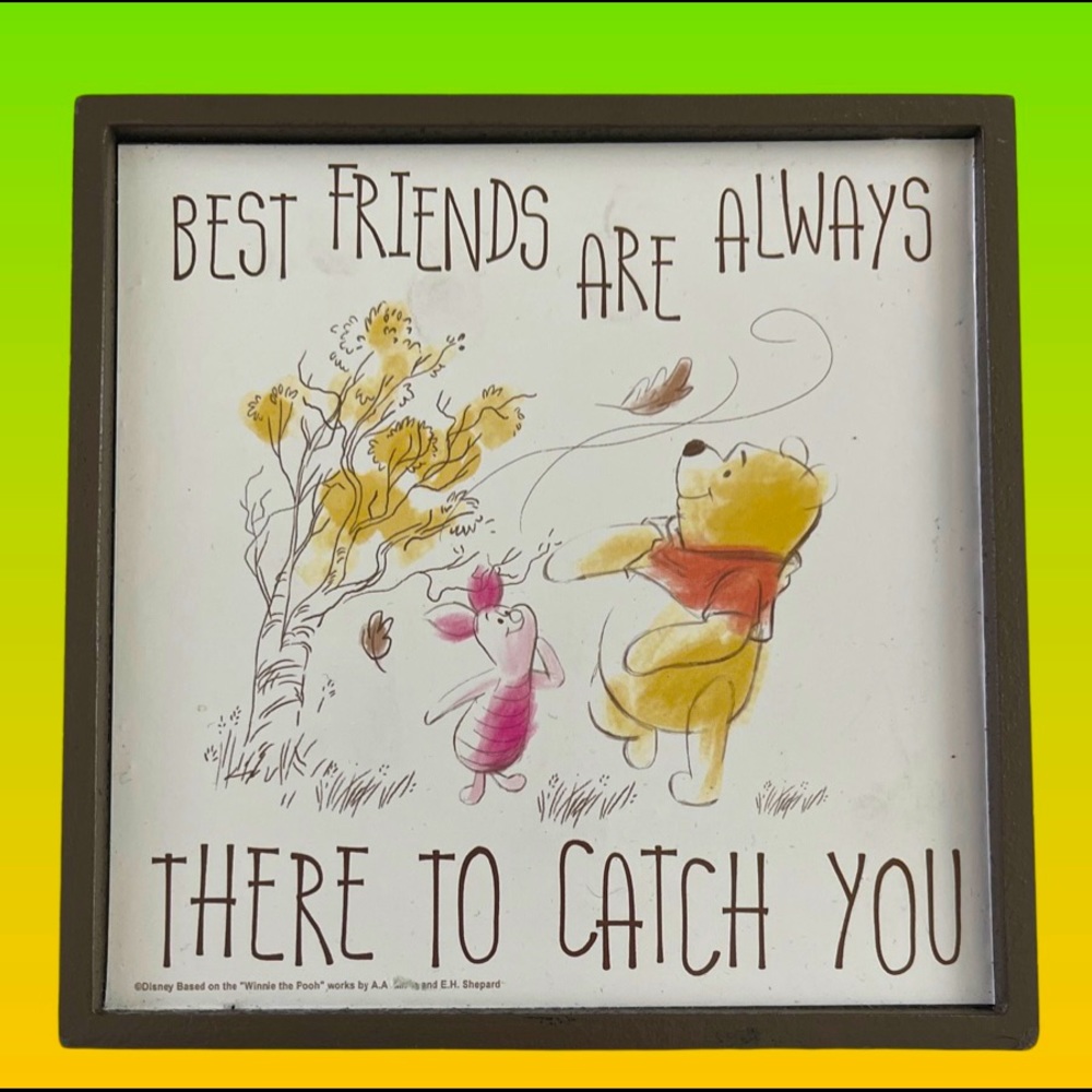 Winnie the Pooh friendship sign